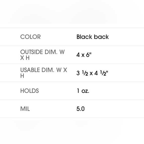 50 Flat Barrier Resealable Storage Bags - Picture 5 of 6
